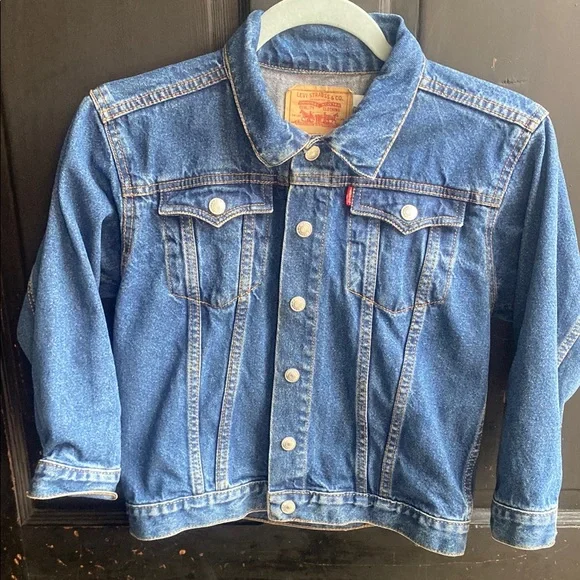 Levi's Blue Jean Jacket Classic Denim Style